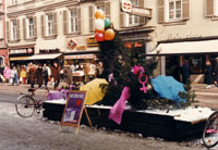 Demonstration zum Internationalen Frauentag in Graz - 1987