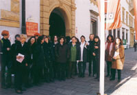 Demonstration zum Internationalen Frauentag in Graz - 1998